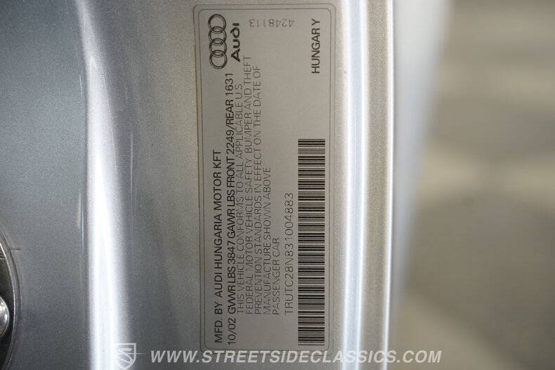 2003 Audi TT 180hp