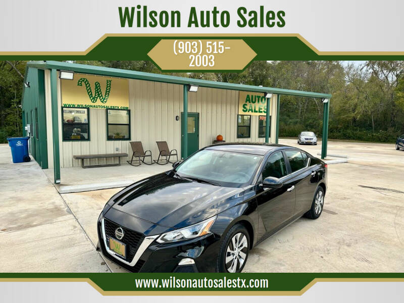 2020 Nissan Altima for sale at Wilson Auto Sales in Chandler TX