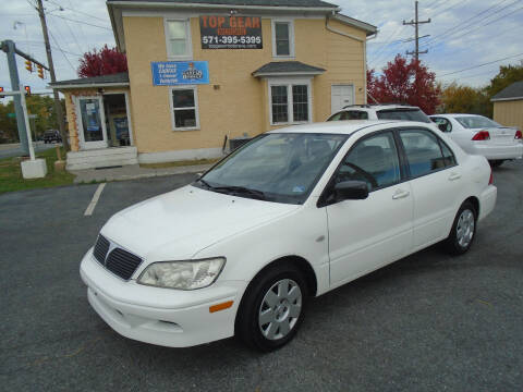 2002 Mitsubishi Lancer for sale at Top Gear Motors in Winchester VA