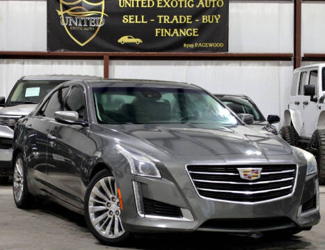 2016 Cadillac CTS for sale at United Exotic Auto in Houston TX