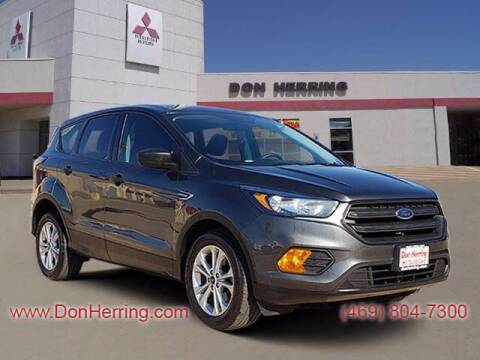 2018 Ford Escape for sale at DON HERRING MITSUBISHI in Irving TX