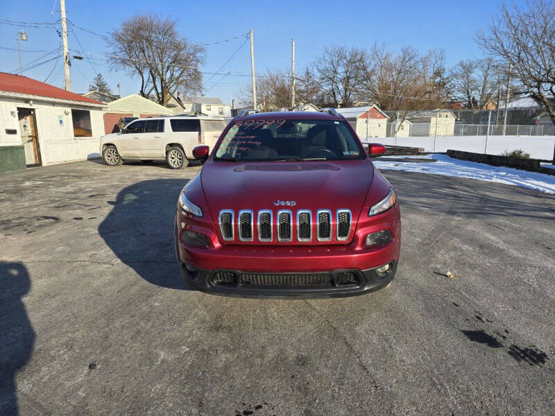 2016 Jeep Cherokee for sale at SUSQUEHANNA VALLEY PRE OWNED MOTORS in Lewisburg PA