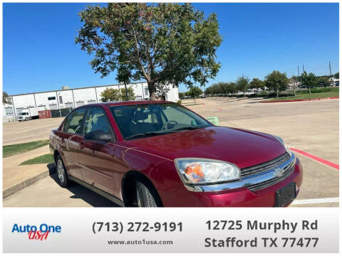 2004 Chevrolet Malibu for sale at Auto One USA in Stafford TX