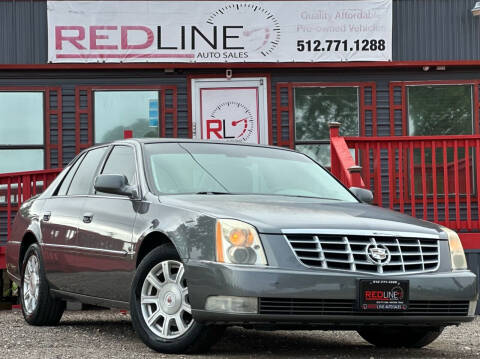 2008 Cadillac DTS for sale at REDLINE AUTO SALES LLC in Cedar Creek TX