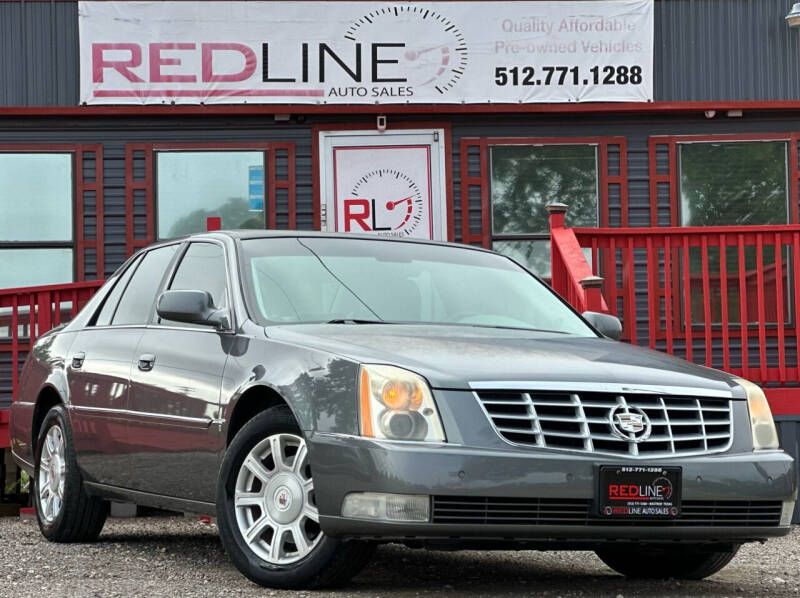 2008 Cadillac DTS for sale at REDLINE AUTO SALES LLC in Cedar Creek TX