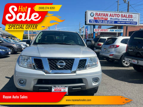 2014 Nissan Frontier for sale at Rayan Auto Sales in Plainfield NJ