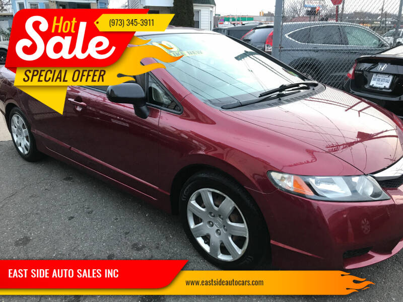 2010 Honda Civic for sale at EAST SIDE AUTO SALES INC in Paterson NJ