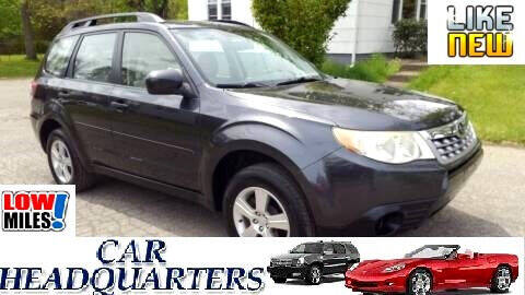 2012 Subaru Forester for sale at CAR  HEADQUARTERS in New Windsor NY
