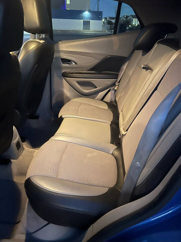 Blue 2014 Buick Encore Base Base 4dr Crossover 10