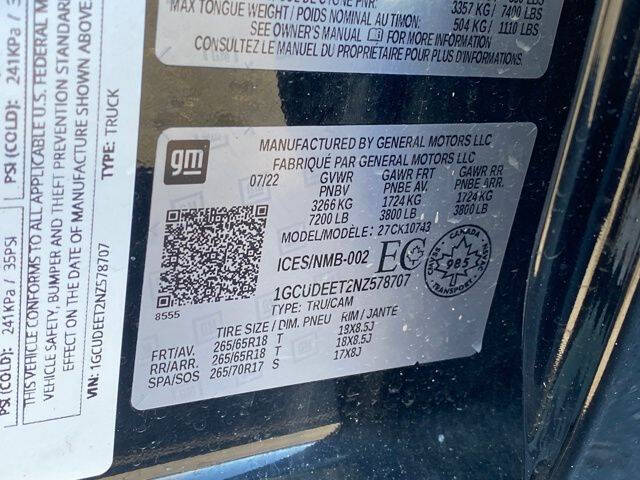 2022 Chevrolet Silverado 1500