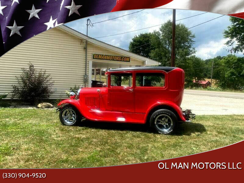 1928 Ford Model A for sale at Ol Man Motors LLC in Louisville OH