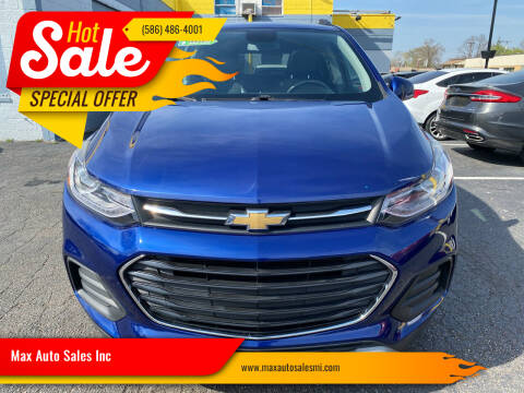 2017 Chevrolet Trax for sale at Max Auto Sales Inc in Warren MI