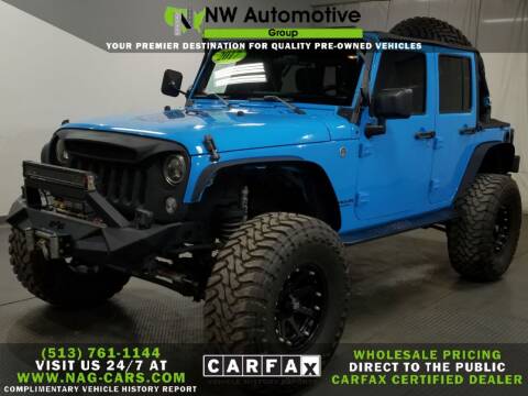 2017 Jeep Wrangler Unlimited for sale at NW Automotive Group in Cincinnati OH