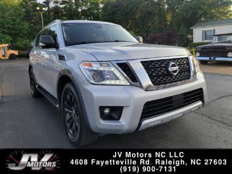 2017 Nissan Armada for sale at JV Motors NC LLC in Raleigh NC