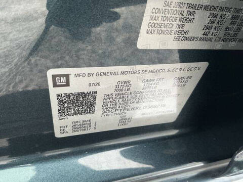 2020 Chevrolet Silverado 1500