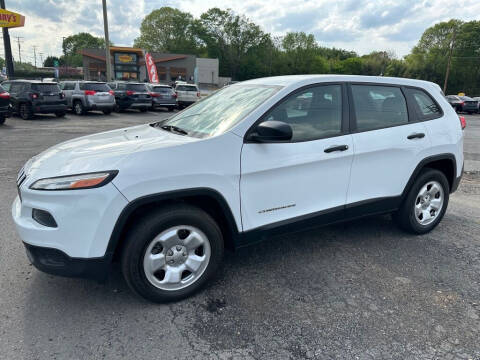 2016 Jeep Cherokee for sale at Modern Automotive in Spartanburg SC