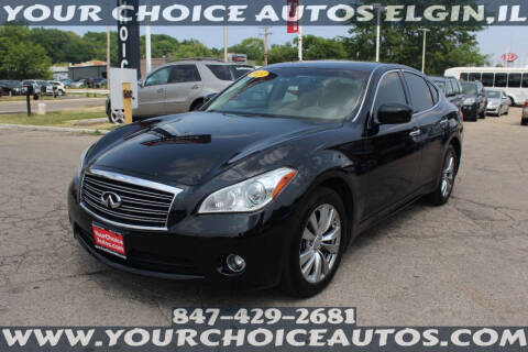 2013 Infiniti M37 for sale at Your Choice Autos - Elgin in Elgin IL