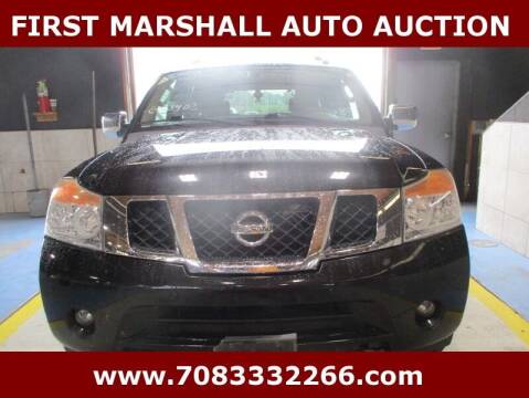 2009 Nissan Armada for sale at First Marshall Auto Auction in Harvey IL