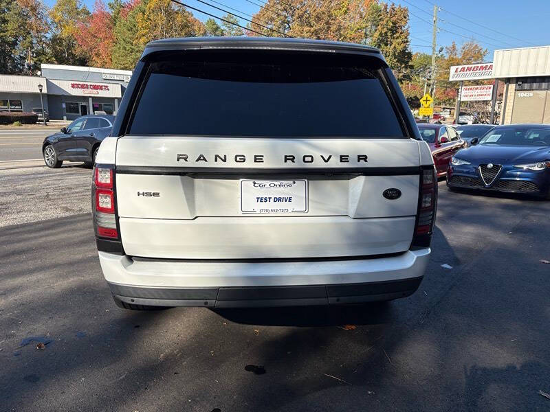 2013 Land Rover Range Rover HSE
