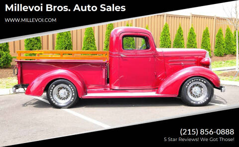 1937 Chevrolet Apache for sale at Millevoi Bros. Auto Sales in Philadelphia PA