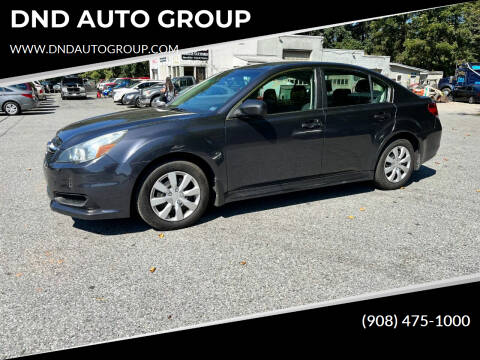 2013 Subaru Legacy for sale at DND AUTO GROUP in Belvidere NJ