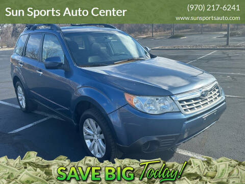 2012 Subaru Forester for sale at Sun Sports Auto Center in Loveland CO