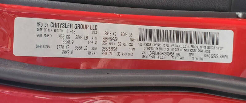 2014 Dodge Durango SXT