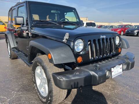 2010 Jeep Wrangler Unlimited for sale at VIP Auto Sales & Service in Franklin OH