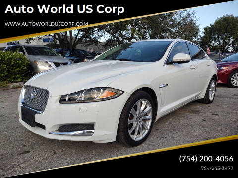 2013 Jaguar XF for sale at Auto World US Corp in Plantation FL
