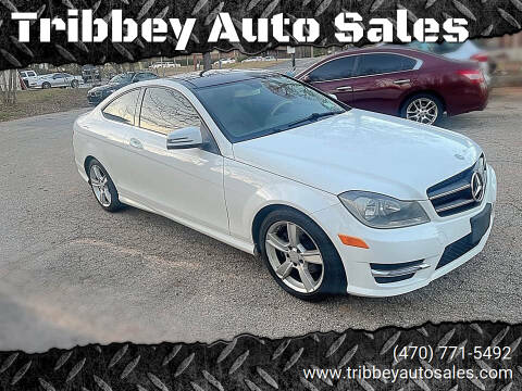 2014 Mercedes-Benz C-Class for sale at Tribbey Auto Sales in Stockbridge GA