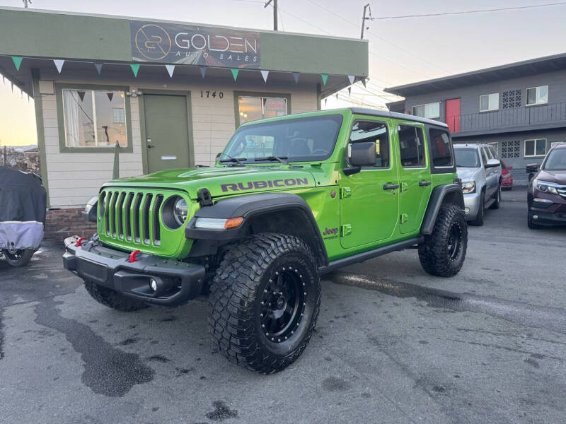 2018 Jeep Wrangler Unlimited for sale at Golden Auto Sales in Reno NV