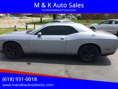2016 Dodge Challenger for sale at M & K Auto Sales in Granite City IL
