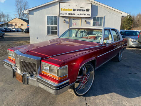 1987 Cadillac Brougham for sale at COLUMBUS AUTOMOTIVE in Reynoldsburg OH