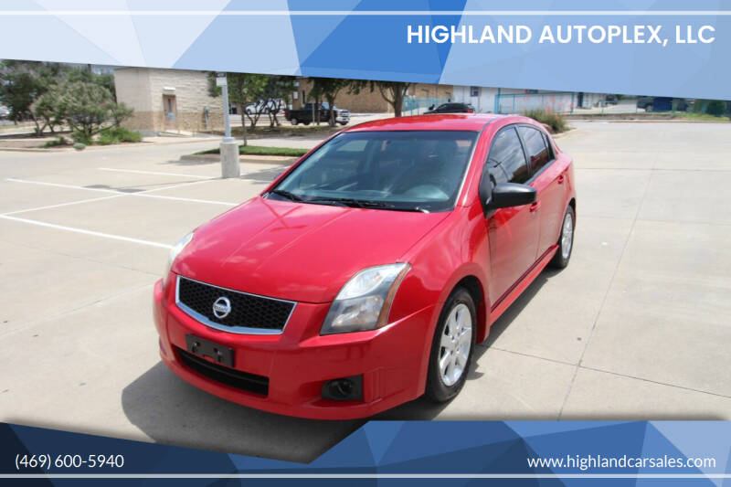 2012 Nissan Sentra for sale at Highland Autoplex, LLC in Dallas TX