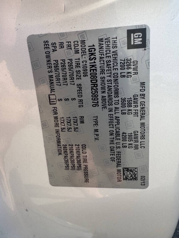 2013 GMC Yukon XL SLT