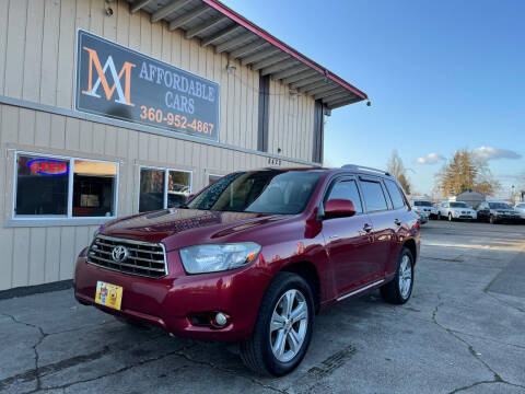 2008 Toyota Highlander for sale at M & A Affordable Cars in Vancouver WA