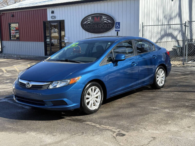 2012 Honda Civic for sale at JM Motorsports in Topeka KS