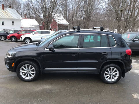 2017 Volkswagen Tiguan for sale at MICHAEL MOTORS in Farmington ME