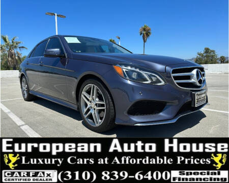 2016 Mercedes-Benz E-Class for sale at European Auto House in Los Angeles CA