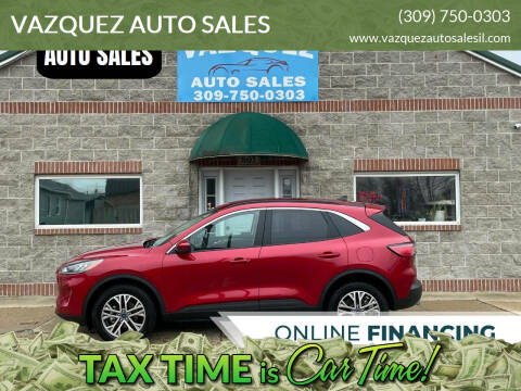 2022 Ford Escape for sale at VAZQUEZ AUTO SALES in Bloomington IL