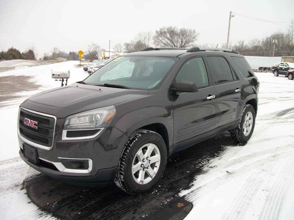 Black 2015 GMC Acadia SLE-2 SLE-2 4dr SUV 1