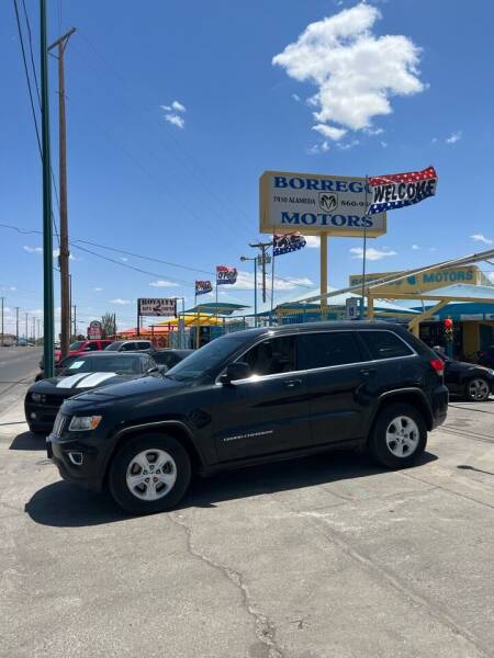 2015 Jeep Grand Cherokee for sale at Borrego Motors in El Paso TX
