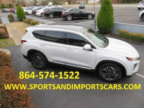 2020 Hyundai Santa Fe for sale at Sports & Imports INC in Spartanburg SC