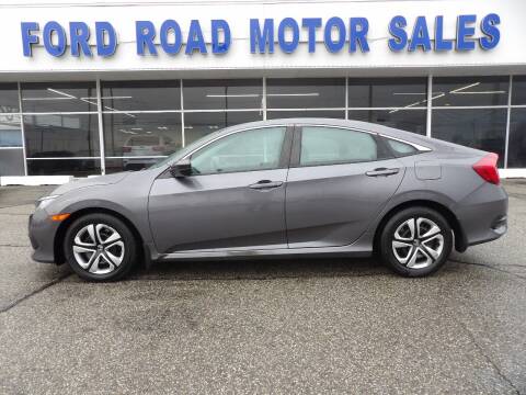 2017 Honda Civic for sale at Ford Road Motor Sales in Dearborn MI