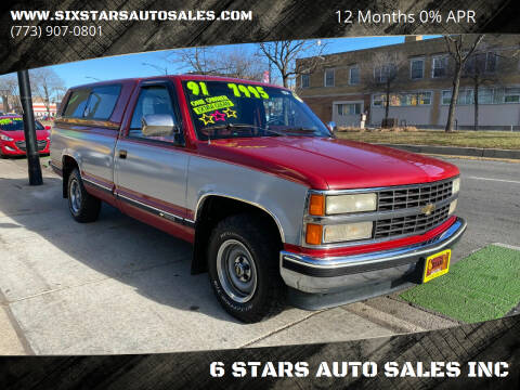 1991 Chevrolet C/K 1500 Series for sale at 6 STARS AUTO SALES INC in Chicago IL