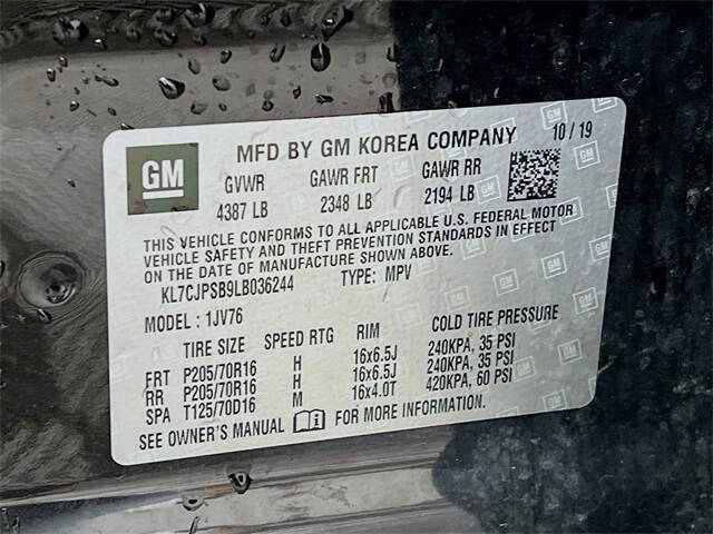 2020 Chevrolet Trax LT