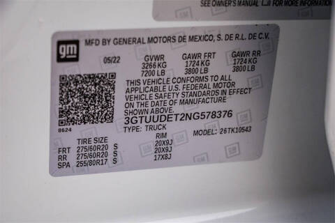 2022 GMC Sierra 1500