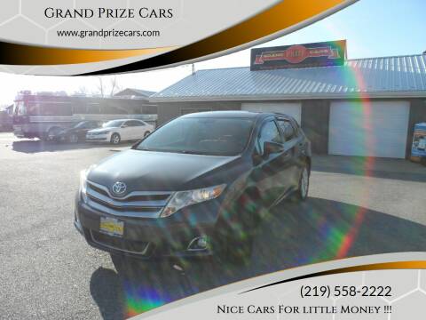 2013 Toyota Venza for sale at Grand Prize Cars in Cedar Lake IN