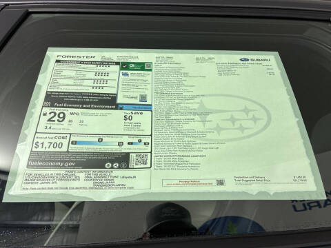 2026 Subaru Forester