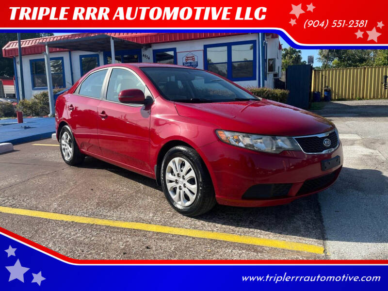 2013 Kia Forte for sale at TRIPLE RRR AUTOMOTIVE LLC in Jacksonville FL